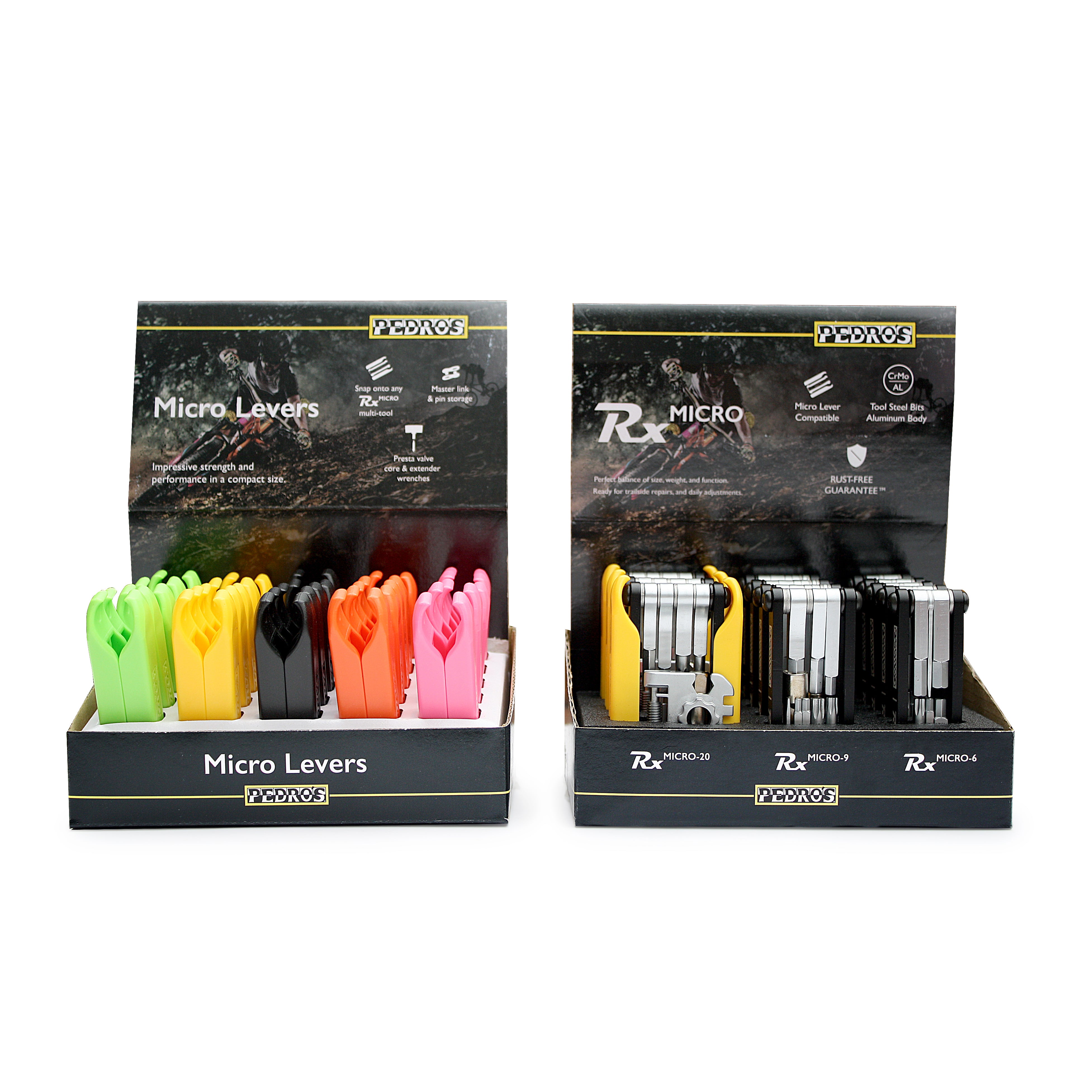 pedro-s-micro-levers-counter-display-25-pairs-in-5-colors image 3