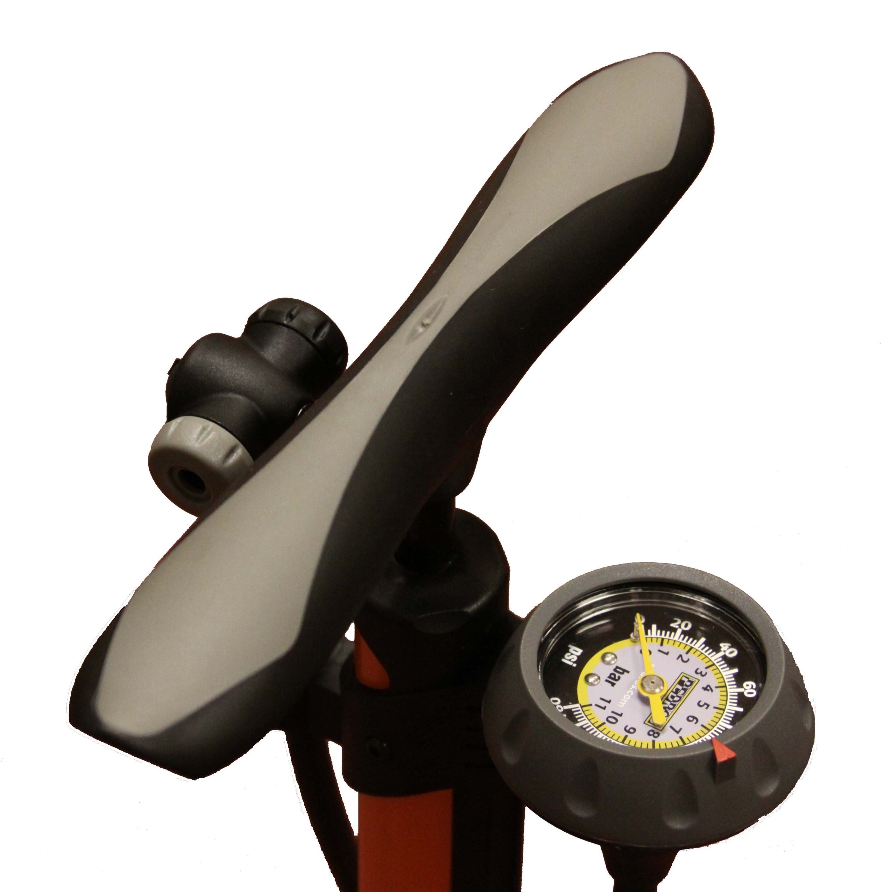 pedro-s-prestige-floor-pump-160-psi-dual-presta-schrader-head image 2