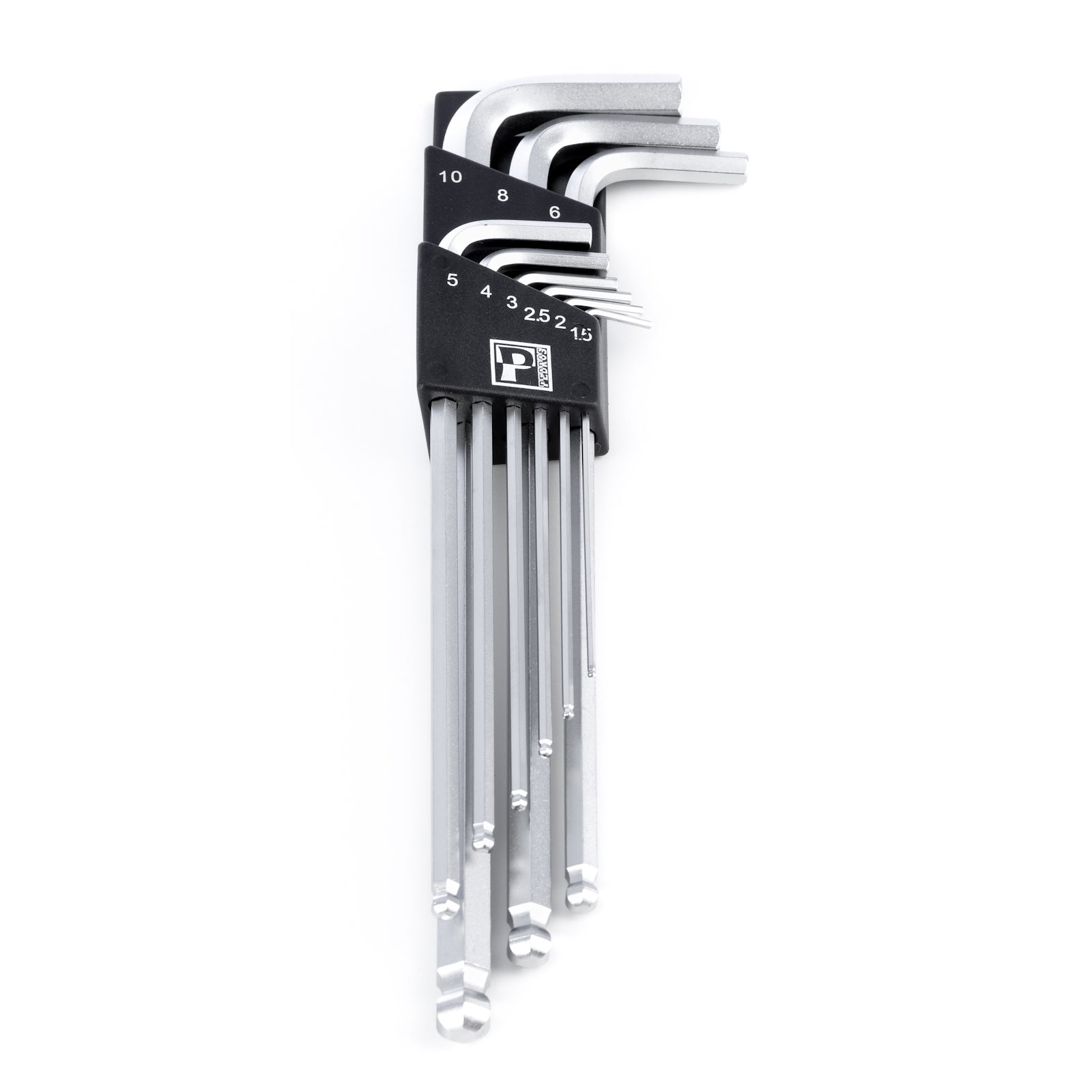 pedro-s-l-hex-wrench-set-9-piece-metric-1-5-10mm-with-holder image 1