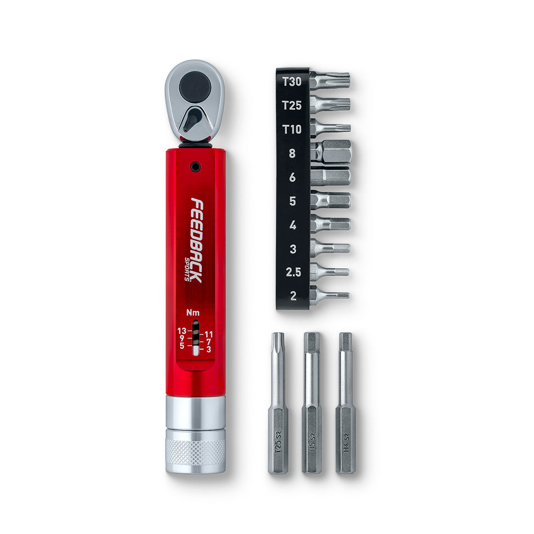feedback-sports-range-click-torque-wrench-2-14nm-with-13-s2-steel-bits-and-tpu-c image 1