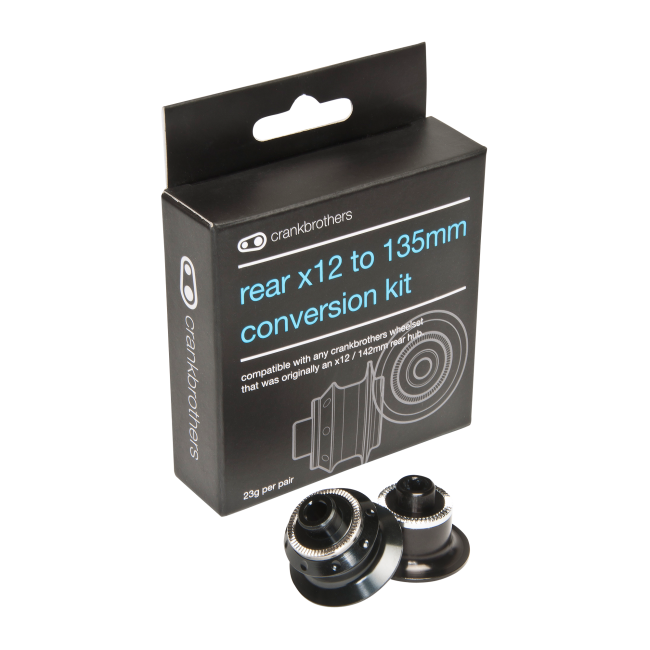crankbrothers-cobalt-iodine-rear-wheel-end-cap-kit-thru-axle-to-qr-conversion image 1