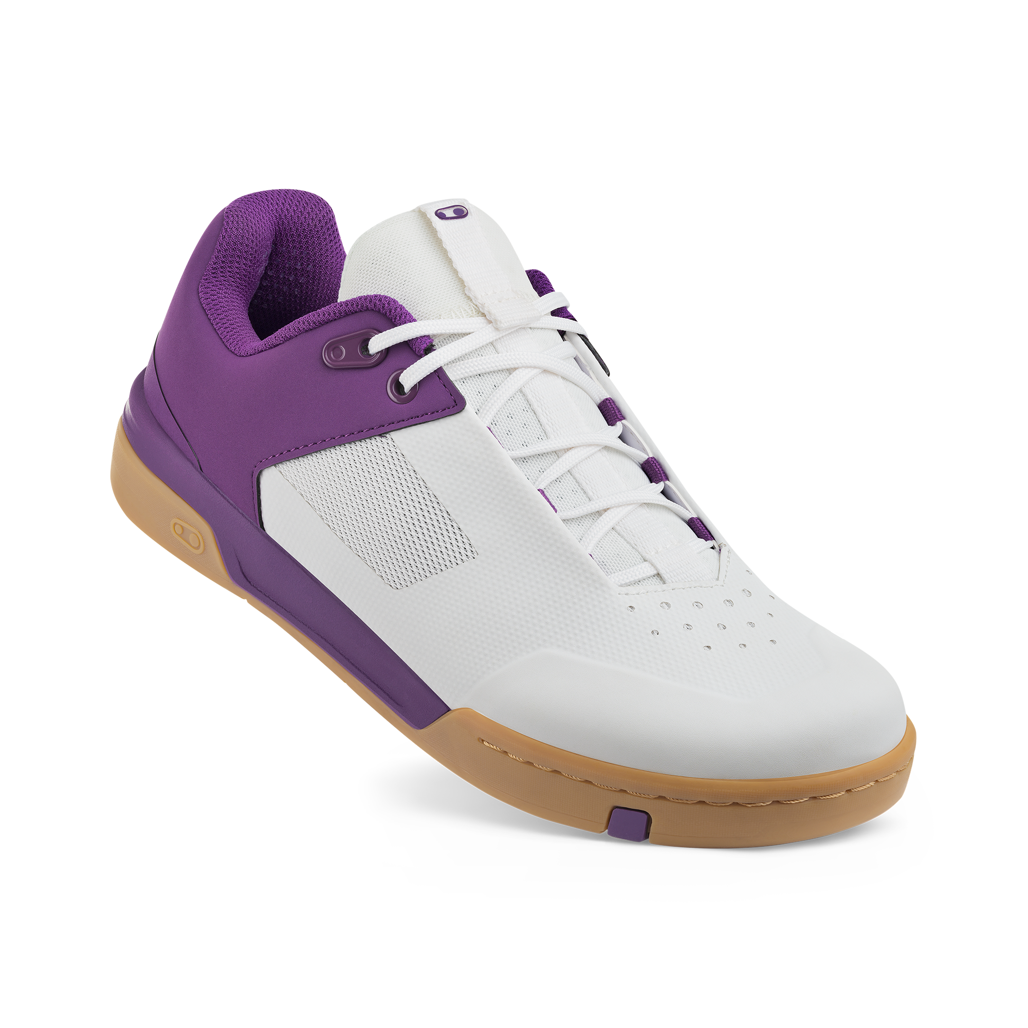 crankbrothers-stamp-lace-flat-shoes-bernard-kerr-edition-throwback-purple-white- image 1