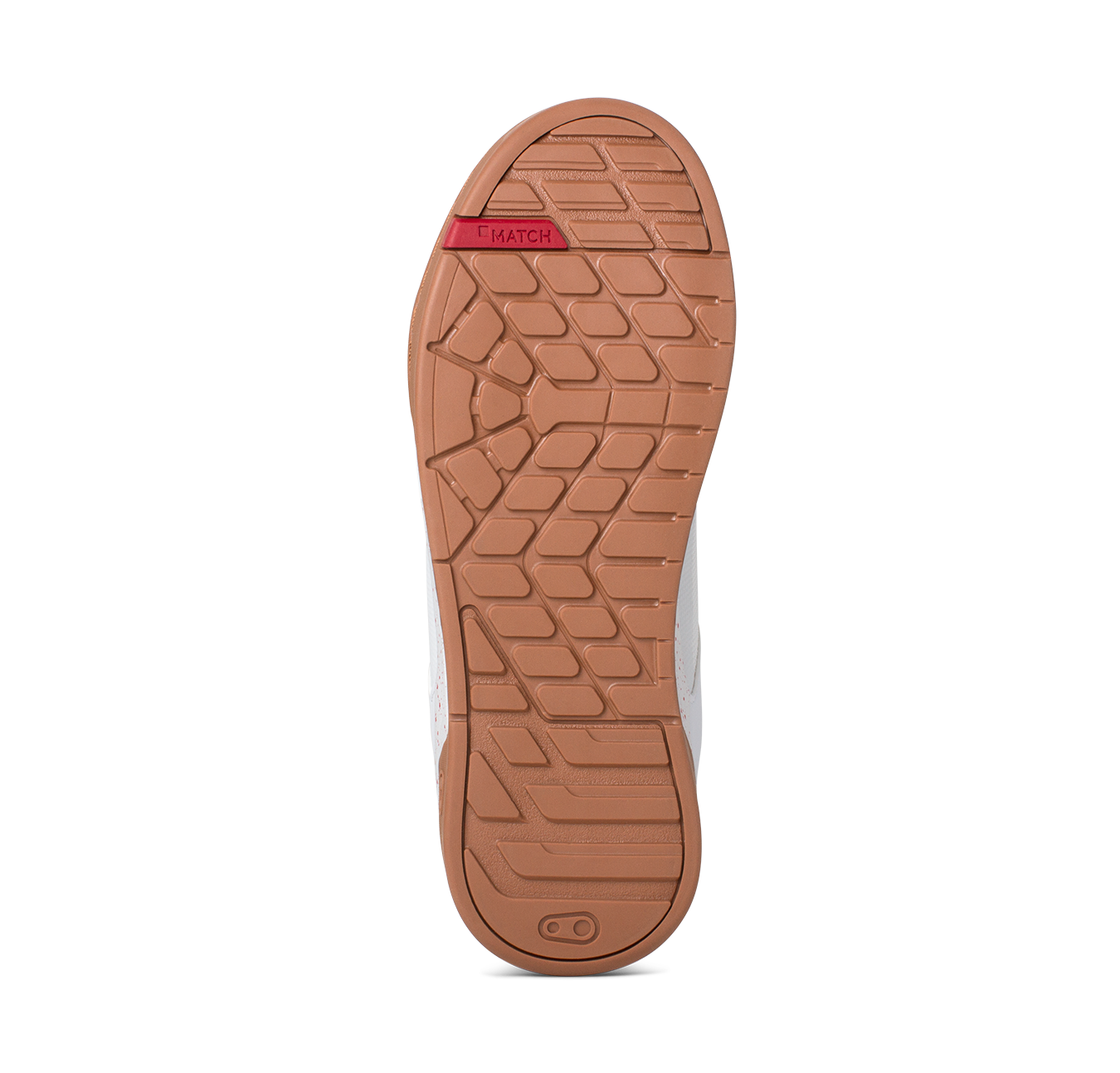 crankbrothers-stamp-lace-flat-shoes-white-red-splatter-flat-pedal-grip image 2