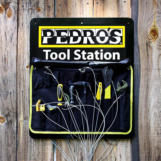 pedro-s-tool-station-public-bike-repair-stand-with-13-tethered-tools image 1