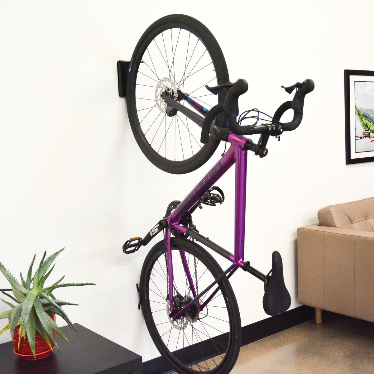 feedback-sports-velo-hinge-2-0-space-saving-bike-storage-hook-2-pack image 2