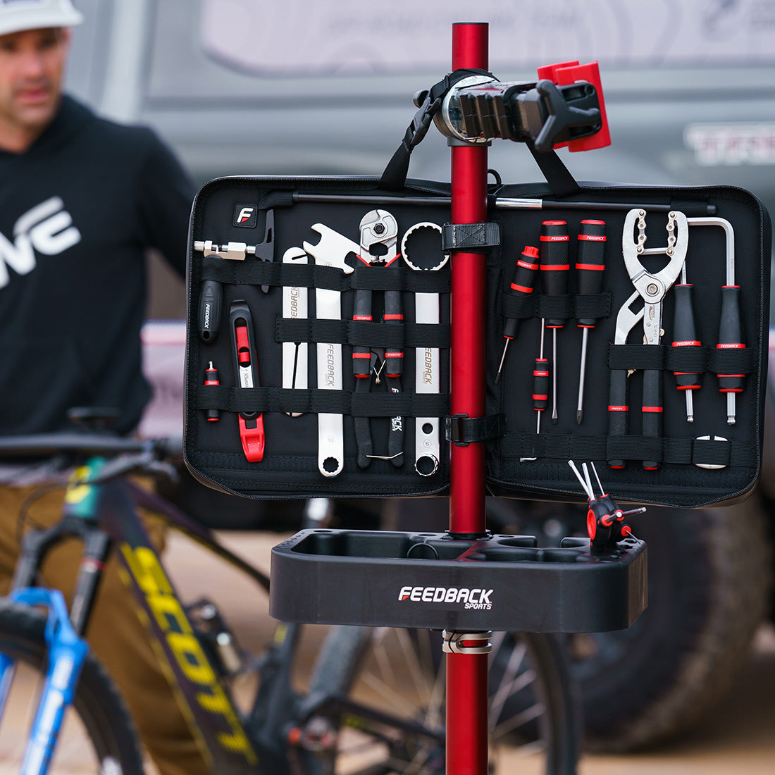 feedback-sports-bike-repair-stand-tool-tray-compatible-with-pro-mechanic-hd-and- image 2