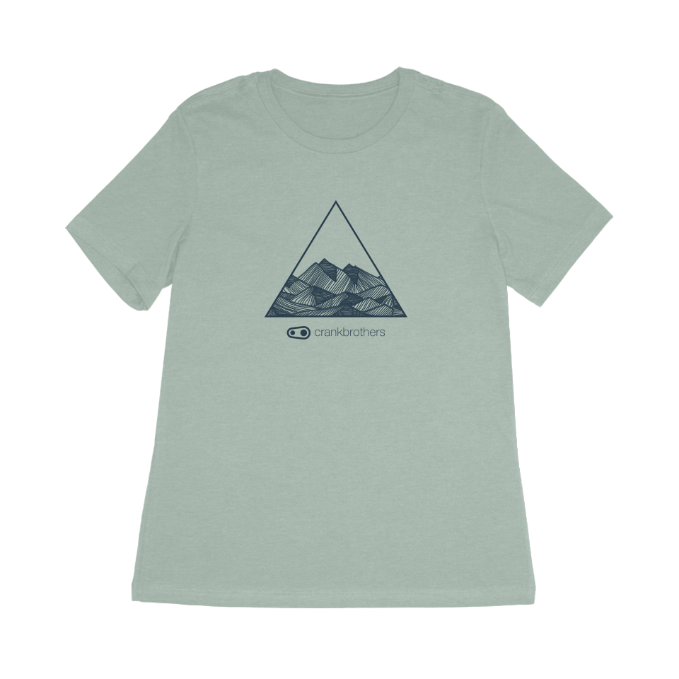 crankbrothers-women-s-outline-flowy-tee image 1